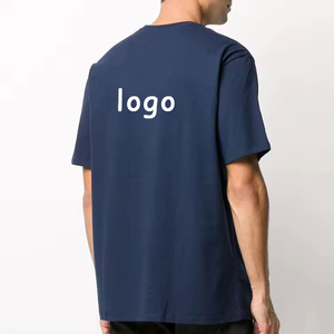 T-shirt à manches courtes pour homme, orange, avec logo blanc imprimé, coupe classique, col rond, style décontracté, tissu jersey 100% coton, neuf - Product Image 5