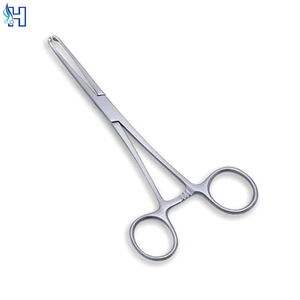 Pinzas de sujeción de tejidos de primera calidad, herramienta quirúrgica de acero inoxidable diseñada para el manejo seguro de tejidos durante procedimientos - Product Image 1