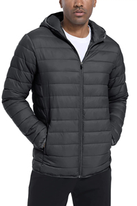 Hot Selling Custom Printed Men <b>Padded</b> Bubble Jacket Warm Winter Puffer <b>Coat</b> Outdoor Men Winter Jacket Manufacturer - Product Image 2