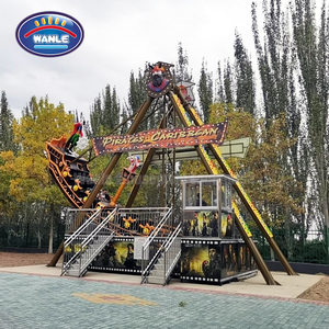 Équipement de parc d'attractions en plein air, manège de <span class=keywords><strong>bateau</strong></span> <span class=keywords><strong>pirate</strong></span> de 40 places, manèges géants de fête <span class=keywords><strong>foraine</strong></span>, attraction de <span class=keywords><strong>bateau</strong></span> viking - Product Image 2
