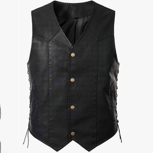 Chaleco de Invierno Impermeable para Hombre Zarsah Exports, 100% Poliéster, Cuello en V, Cierre de Cremallera, Estilo Urbano, Bolsillos, Estilo Motero - Product Image 1