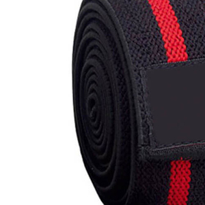 High Quality Heavy Duty Natural Rubber Adjustable Custom <b>Knee</b> Wrap <b>Exercise</b> Brace Support Bandages for Gym Training Protection - Product Image 2