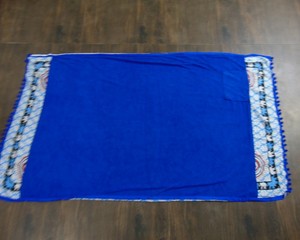 Indian Mandala Elephant Hippie Bohemian <b>Round</b> Fringe beach towell sarong pareo - Product Image 3