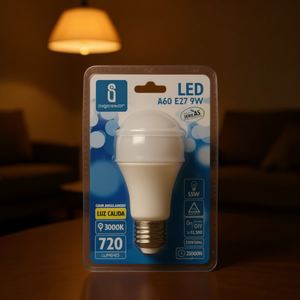 Lampadina LED Aigostar A60 E27 9W 3000K Luce Calda 720 Lumen Equivalente a 55W - Product Image 3