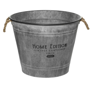 Flower Nursery Production Zinc Pots Exclusive Design Galvanized <b>Planter</b> <b>Artificial</b> Plant Garden Flower Pots & <b>Planters</b> - Product Image 4