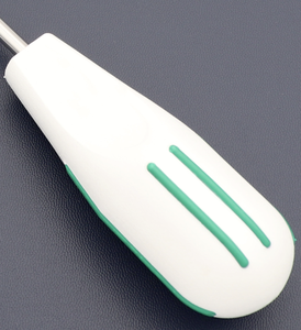 Élévateur dentaire droit de 2 mm pour extraction, instrument de 16,5 cm avec manche en plastique, lame fine et tranchante, coupe-ligament parodontal - Product Image 3
