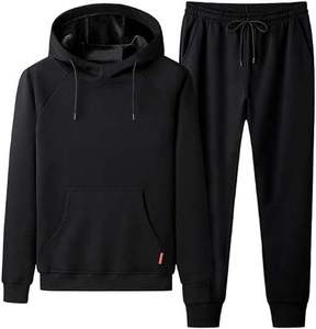 Conjunto Deportivo Personalizado de Alta Calidad para Hombre, Sudadera con Capucha y Pantalones Jogger de Algodón, Antiestático, para Otoño - Product Image 2