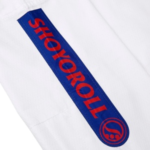 กางเกงยิวยิตสู Shoyoroll BJJ สีขาว ผ้าฝ้าย ทรงปกติ พิมพ์ลายฟอยล์ด้านหน้า สำหรับผู้ใหญ่ ทั้งชายและหญิง - Product Image 5