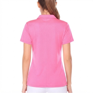 Hot Selling Custom Made Women's Casual <b>Polo</b> <b>Shirt</b> Reasonable Prices Women's <b>Polo</b> Blouse Contrast Piping Short Sleeve <b>Polo</b> <b>Shirts</b> - Product Image 3