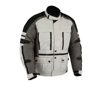 Combinaison de moto unisexe imperméable et respirante, ensemble veste et pantalon bicolore, manches longues, 300g, 100% polyester, vêtements de course - Product Image 3