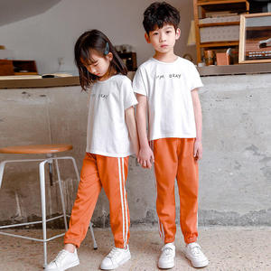 Pantalon large en sergé de coton bleu clair, taille élastique, décontracté, nouvelle collection OEM 2026 - Product Image 6