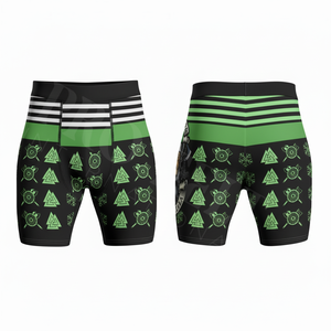 Shorts de Compresión de Cintura Alta, Deportivos, de Secado Rápido, Transpirables, Ajustados, de Poliéster, Directo de Fábrica - Product Image 3