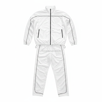 Ensemble de survêtement coupe-vent pour homme, réfléchissant, imperméable, personnalisable, OEM, vente en gros