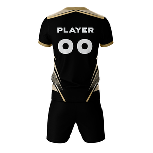 Ensembles d'uniformes de football unisexes personnalisés avec le nom et le numéro de votre équipe, maillots de football, kits de sublimation personnalisés, vente en gros - Product Image 3