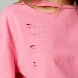 Camisetas de Mujer a la Moda de la Mejor Calidad, con Diseño Desgastado, Logotipo Personalizado y Camisetas para Hombre y Mujer Más Vendidas - Product Image 6