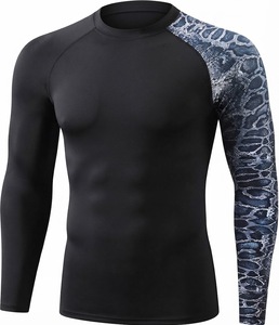 Newest Judo Grappling T-<b>Shirts</b> Gym Man <b>Compression</b> Blue Rash Guard Bjj Clothing <b>Mens</b> Fitness Long Sleeves Rashguard T <b>Shirt</b> - Product Image 6