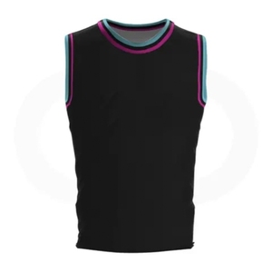 NUEVO Conjunto Deportivo de Baloncesto con Logotipo Personalizado, Spandex/Poliéster, Transpirable, de Secado Rápido, Antibacterial, Sin Mangas, Unisex - Product Image 2