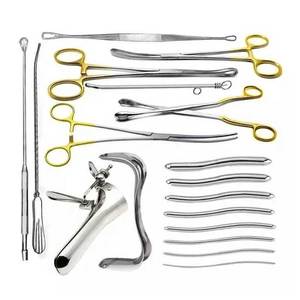 ชุดเครื่องมือผ่าตัดขยายช่องคลอดและขูดเนื้อเยื่อสำหรับศัลยกรรมกระดูกและข้อ 21 ชิ้น ชุดอุปกรณ์ผ่าตัดทางนรีเวชและสูติศาสตร์ ใช้ซ้ำได้ ระดับโรงพยาบาล - Product Image 5