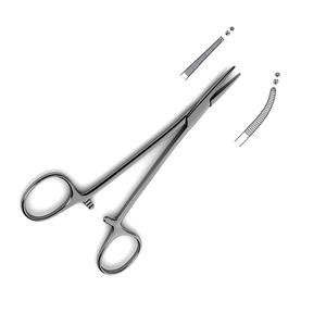 คีมคีบกันเลือดแบบแมนนวล ขนาด 5 นิ้ว ยี่ห้อ Halsted Mosquito Forceps ผลิตจากเหล็กกล้าไร้สนิมสำหรับผ่าตัด ยี่ห้อ Kocher ใช้สำหรับจับเนื้อเยื่อและควบคุมการห้ามเลือด ได้รับมาตรฐาน CE - Product Image 6
