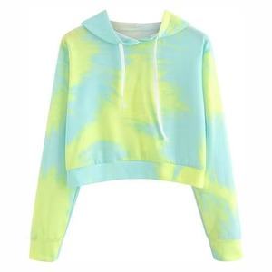 Sudadera Corta con Capucha de Punto Sólido para Mujer, de Alta Calidad, Secado Rápido y Transpirable - Product Image 3