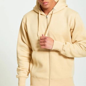 Heavyweight <b>Zip</b> Up Hoodie <b>Jogger</b> Sweatpants Set Men's Athletic Casual Sportswear with <b>Pocket</b> Autumn Wear - Product Image 5