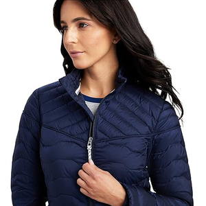 Veste matelassée décontractée pour femme, coupe ajustée et doublure en matière douce - Product Image 6