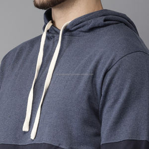 Nardon Apparel Wholesale Custom Street Styles Oversized Lightweight Hoodie <b>Blocked</b> <b>Colour</b> Hoodie for Mens - Product Image 5