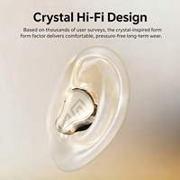 Écouteurs TWS hybrides à triple transducteur 1DD + 2BA, sans fil, avec ANC intelligent, Qualcomm aptX Adaptive, pour audiophiles