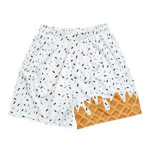 Pantalones Cortos de Baloncesto Personalizados para Hombre, Estilo Casual de Verano, Cintura Media, Secado Rápido, Transpirables, Ecológicos, de Lona - Product Image 4