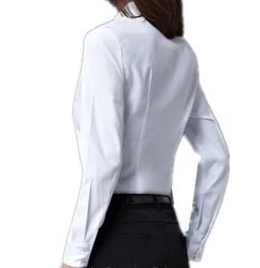 Camisa Formal Profesional de Corte Entallado para Mujer 2026, Color Azul Cielo Claro, con Botones, para Oficina, Negocios, Trabajo, Manga Larga - Product Image 2