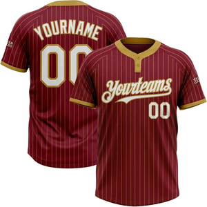 Op maat gemaakte geborduurde honkbaluniformen, shirts, groothandel, goedkope honkbaltenues, sportkleding, nieuwe bedrukte honkbalshirts - Product Image 1