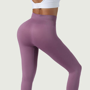 Leggings Deportivos de Cintura Alta para Mujer, Efecto Levanta Glúteos, Sin Costuras, Sin Contornos, Pantalones Deportivos Básicos, Ropa Deportiva 2026 - Product Image 3