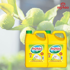 Gel Lavavajillas My Hao con Aroma a Limón, Ecológico, Limpiador de Cocina Desechable en Botella de Plástico, Vietnam - Product Image 2