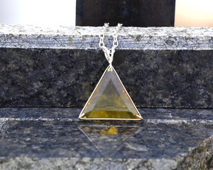 Collar con Colgante de Estrella de David de Cristal Amarillo, Amuleto Hexagrama, Cadena de Oro y Plata, Joyería Espiritual, Regalo para Mujeres y Hombres - Product Image 3