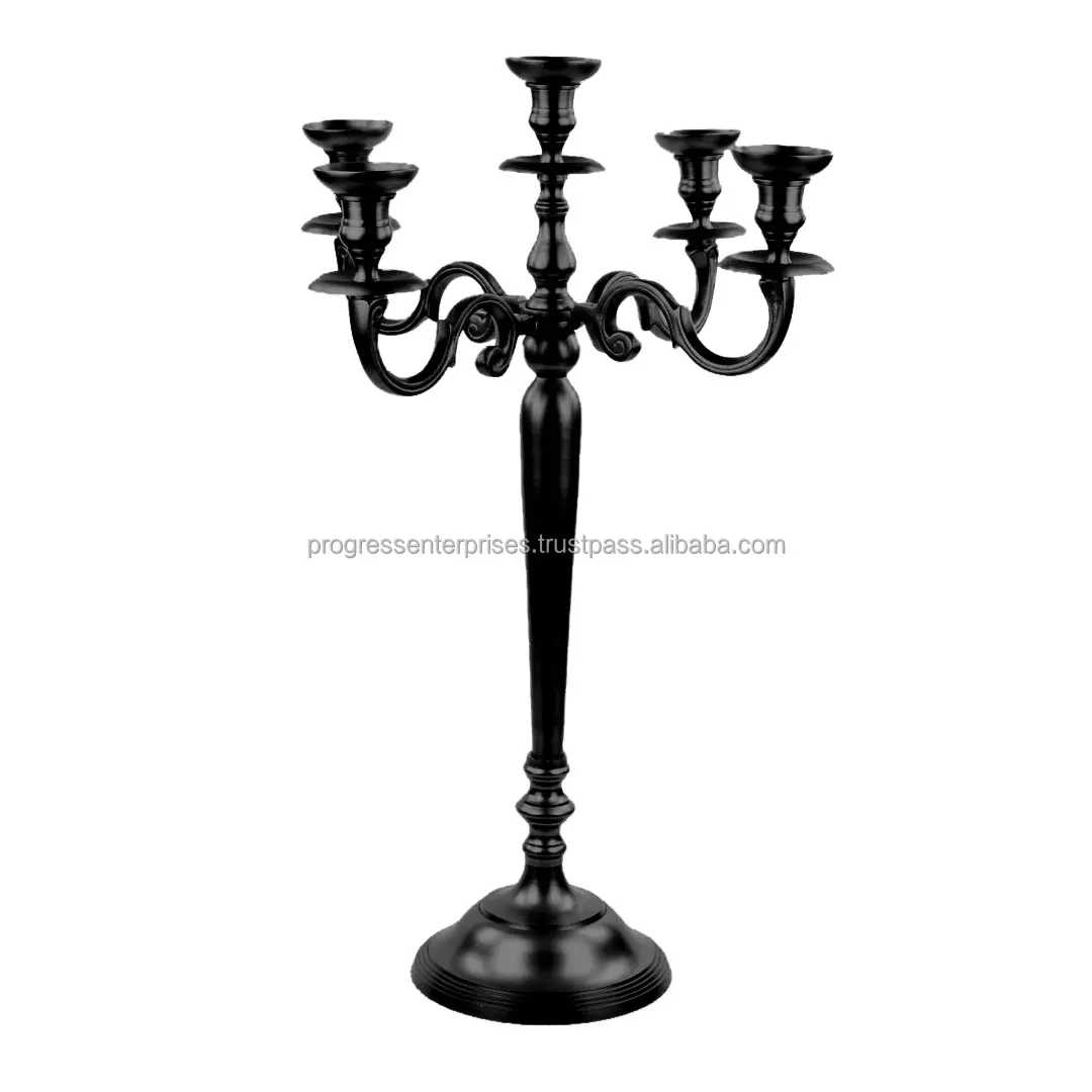 Candelabros novos projetados luxuosos 5 braços para decoração