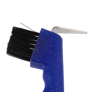 Equipo de Cuidado para Caballos, Juego de Limpiadores de Pezuñas con Cepillo, Accesorio de Limpieza para Caballos, Uso en Establos - Product Image 3