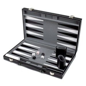 Wholesale Deluxe Wooden <b>Backgammon</b> Set PU Leather <b>Board</b> Classic Strategy Game Set Entertainment Indoor <b>Backgammon</b> <b>Board</b> Game - Product Image 6
