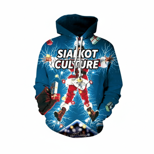 <b>Christmas</b> Collection SKT Culture Ugly <b>Sweater</b> Style Hoodie 3D Print Funny Santa Claus Streetwear Pullover Hooded Sweatshirt Men - Product Image 1