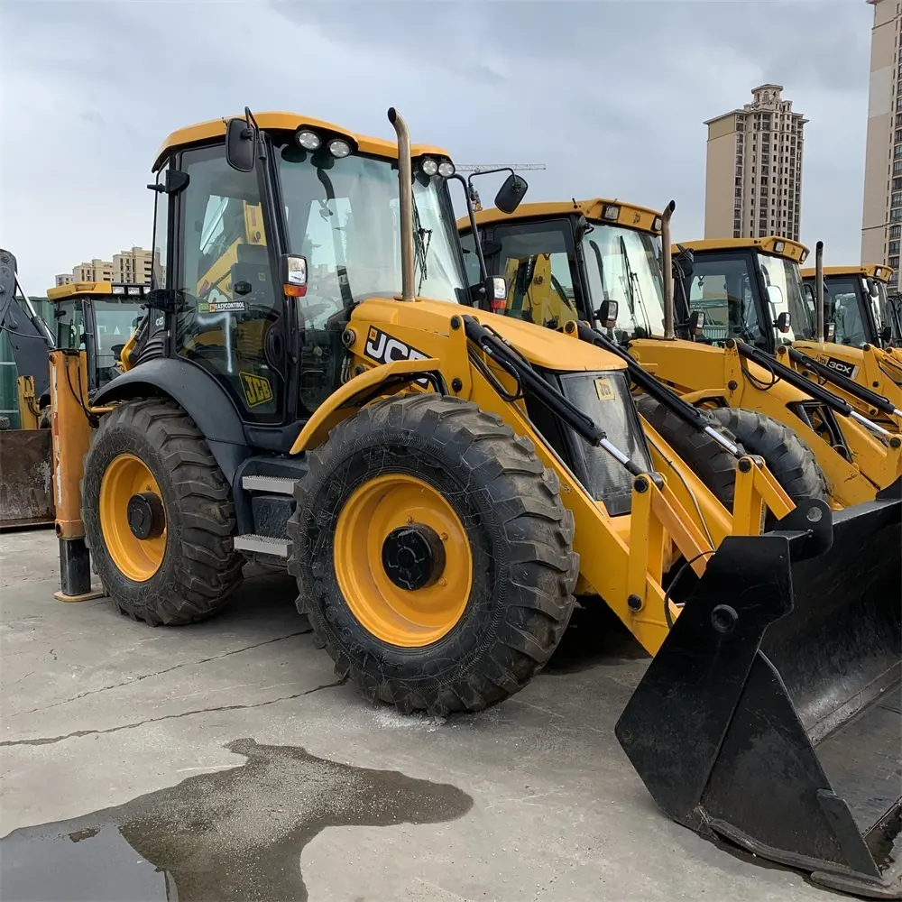 original JCB 4CX English second hand Backhoe Loader in Good Condition on sale