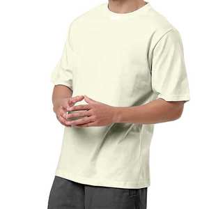 Camiseta de Verano para Hombre, Estilo Vintage, Holgada, Manga Corta, Estilo Urbano, Lavada, Desgastada, con Estampado de Algodón, Informal, a la Moda, 2026 - Product Image 3