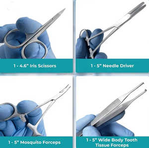 ชุดผ่าตัดเกรด A + ทำจากสเตนเลสสตีลได้รับการรับรอง CE สำหรับนักศึกษาแพทย์ - Product Image 2