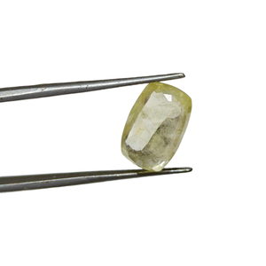 Zafiro Amarillo Suelto de 9.60 ct, Forma Rectangular, Piedra Preciosa Natural para Joyería Fina al por Mayor - Product Image 1