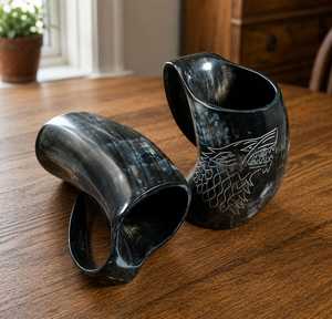 Mug en corne moderne, durable, réutilisable et écologique avec impression de logo personnalisé, compatible lave-vaisselle et micro-ondes, cadeau d'entreprise - Product Image 4