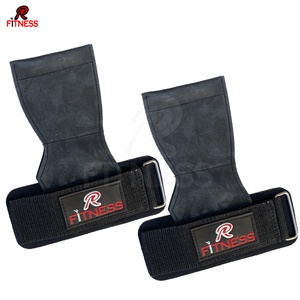 Protège-paume en cuir de vachette personnalisé pour haltérophilie, sangle de poignet et attelle de poignet - Product Image 3