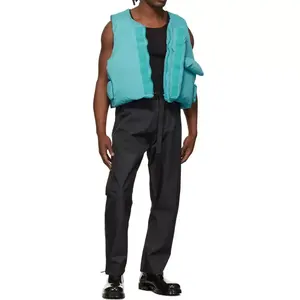 Veste d'hiver matelassée coupe-vent de qualité supérieure, gilet sans manches en coton, grande taille, vente en gros, OEM personnalisé - Product Image 5