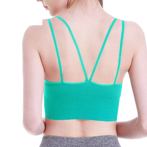 Soutien-gorge de sport sans bretelles pour femme, personnalisé, sans couture sur le devant, haute maintien, respirant, séchage rapide, haute qualité, prix raisonnable - Product Image 3