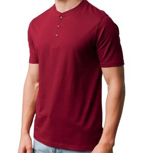 Camiseta de Hombre de Alta Calidad 100% Algodón, Camisetas de Manga Corta con Cuello en V, Logotipo Personalizado, Servicio OEM, Camiseta Personalizada para Hombre - Product Image 1