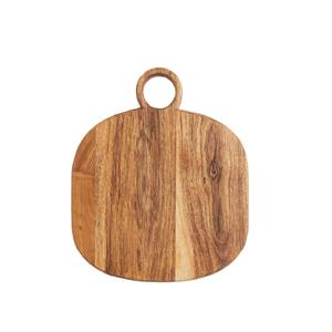 Planche à découper de cuisine en bois d'acacia tendance, élégante et durable pour fruits, légumes et aliments, taille, forme et couleur personnalisables - Product Image 3