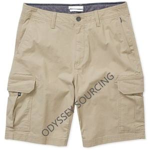 Pantalones Cortos Chino de Algodón Tejido Casual con Cintura Elástica Media, Múltiples Bolsillos, Estilo Vintage Urbano, Diseño Novedoso 2026, Venta al por Mayor - Product Image 6