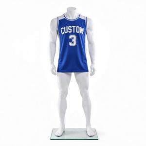 Maillot de basket-ball unisexe personnalisé, respirant, léger, séchage rapide, durable, uniforme de sublimation, logo OEM imprimé, basket-ball d'équipe - Product Image 1
